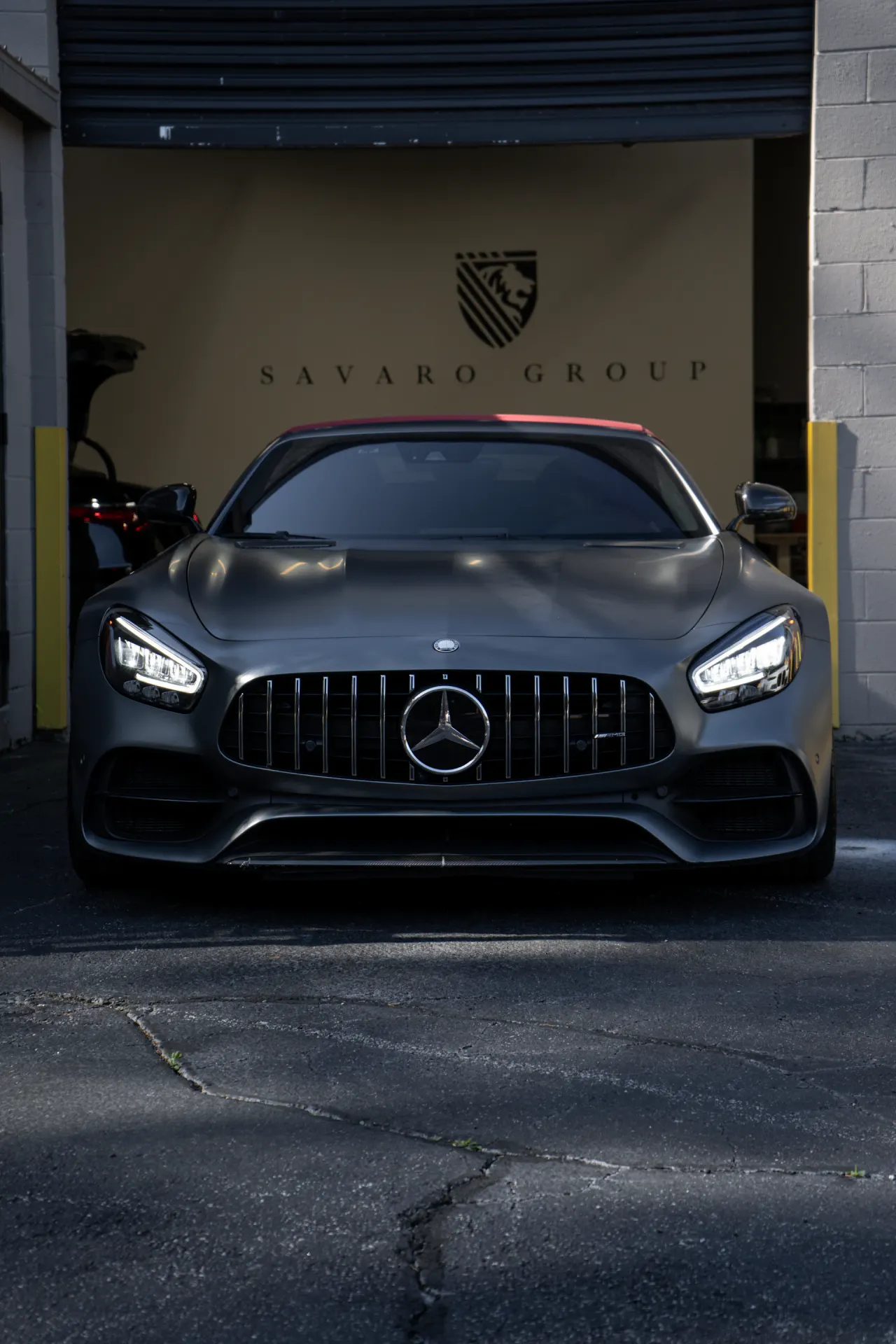Mercedes AMG GT — illustrative photography